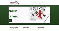 Desktop Screenshot of agatafeedmill.com